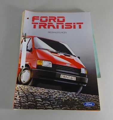 Instrucciones de Inspección/Manual de Taller Ford Transit '86 Stand 1989 - Imagen 1 de 4