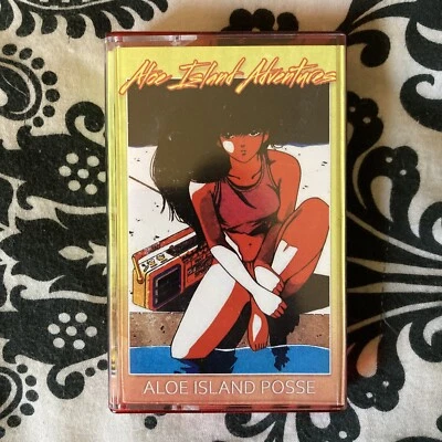 NEW Aloe Island Posse Island Adventures YELLOW Cassette #/100 Vaporwave Funk - Image 1 of 4
