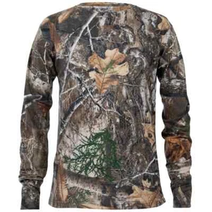Habit Youth Bear Cave Long Sleeve Shirt - Realtree Edge - Picture 1 of 1