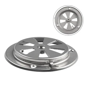 Stainless Steel BBQ GrillSmoker Exhaust Vent Stove Air Vent Damper 9.5*9.5*3 Cm - Picture 1 of 24