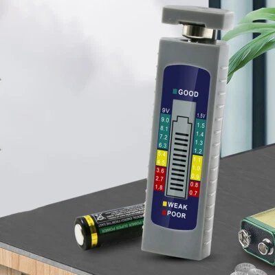 Digital Battery Tester Checker Battery Capacity Tester For 9V AA AAA 1.5V - Image 1 of 4