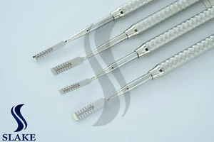 4 piezas cinceles óseos canto expansión cirugía división extracción osteotoma dental - Imagen 1 de 2