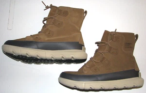 Sorel Explorer Insulated Leather Winter Boots, Shoes sz 9M - Picture 1 of 6