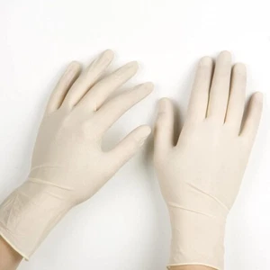 "Delta Mart Powder-Free Latex Examination Gloves – Durable, Comfortable - Picture 1 of 7
