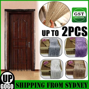 Tassel Decoration Fly Screen Panel Room Door Curtain Divider Window Bead String - Picture 1 of 21
