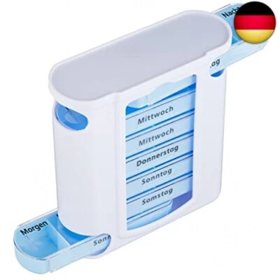 Osma-Werm 17384 Pillendose 7 Tage Pillenbox Tablettendose Tablettenbox Tower