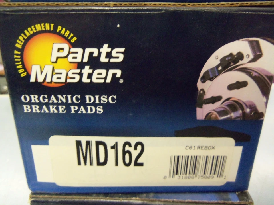 Parts Master Organic Disc Brakes Front MD162 FREE Shipping!!  - Image 1 of 1