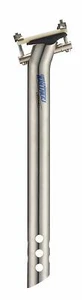 titanium Ti Control Tech Timania 12mm Seatpost 31.6mm 27.2mm 350mm retro cycling - Picture 1 of 1