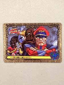 Tarjeta japonesa de colección M. Bison - 41 - Street Fighter Bandai - Imagen 1 de 3
