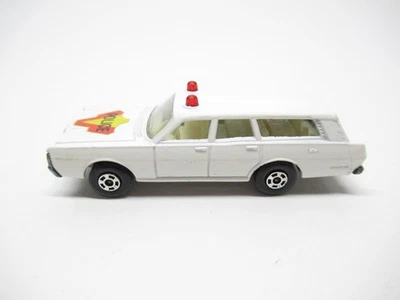 Matchbox Superfast 1971 #55 Mercury Police Car Station Wagon como nuevo menos Foto 1 de 4
