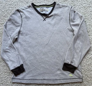 Men’s Tommy Bahama Tan Heavy Long Sleeve Shirt Size M - Picture 1 of 5