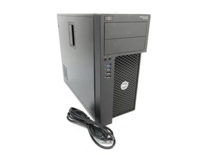 Dell Precision 3620 Tower Intel Xeon E3-1225 3.3GHz 16GB RAM 256GB SSD DVDRW TWR - Picture 1 of 6