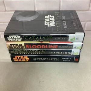 Lot of 4 Star Wars Hardcover Books - Picture 1 of 10