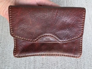 Vintage The Bridge Leder Gürteltasche - Italien - 80er Jahre - selten - Bild 1 von 11