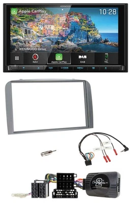 Kenwood Bluetooth Lenkrad 2DIN USB TMC DAB Navigation für Alfa Romeo 147 GT 2007 - Bild 1 von 4
