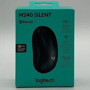 New Logitech M240 Silent Mouse MR0105 - Picture 1 of 4