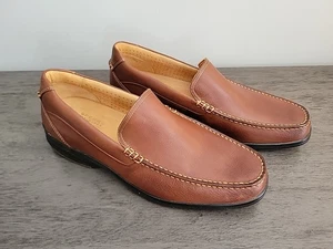Sperry Top-Sider 0840579 Gold ASV Venetian Dk Hellbraun Halbschuhe Herren Größe 13M - Bild 1 von 12