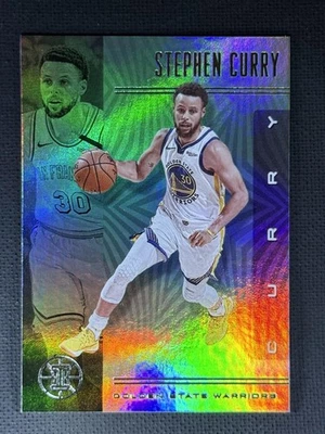 Panini Illusions #146 2019-20 Stephen Curry Emerald Golden State Warriors Foto 1 de 2