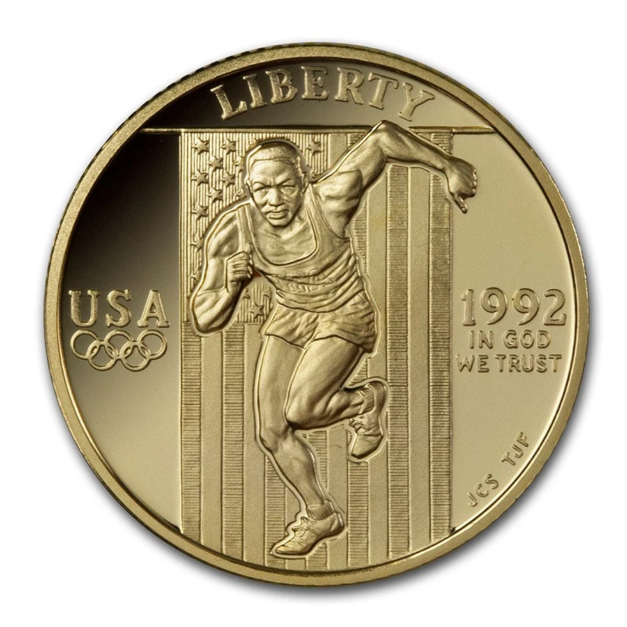 1992-W Gold $5 Commem Olympic Proof (Capsule Only) - Image 1 of 2