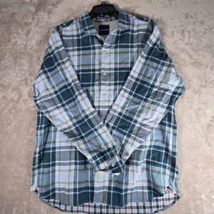 Tommy Bahama XL Plaid Shirt Mens Casual Button Up VTG Vintage Dress Western - Picture 1 of 9