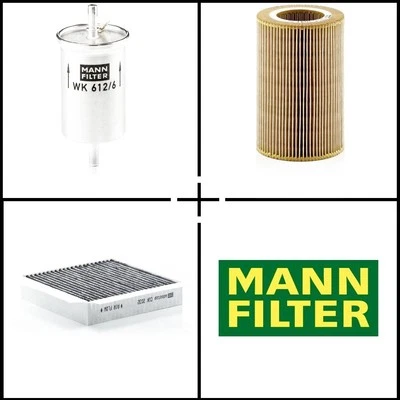 Mann-Filter Filterset, Inspektionspaket für Smart FORTWO Coupe FORTWO Cabrio - Bild 1 von 4