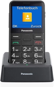 Panasonic KX-TU155 Handy 512 MB 2G schwarz B-Ware - Zdjęcie 1 z 9