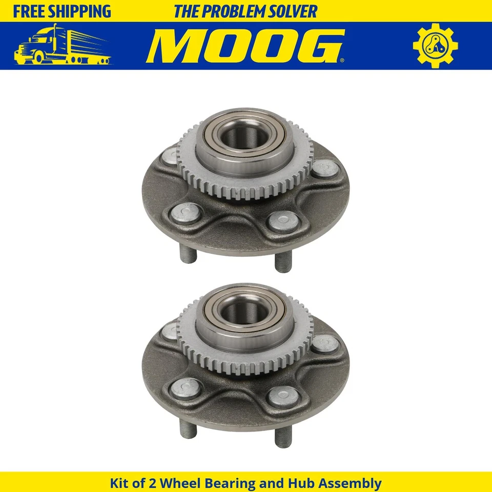 Kit MOOG - 2 cojinetes de rueda trasera y conjunto de buje 512203 Foto 1 de 1