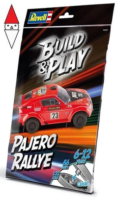 REVELL 1/32 BUILD AND PLAY MITSUBISHI PAJERO RALLYE - Immagine 1 di 4