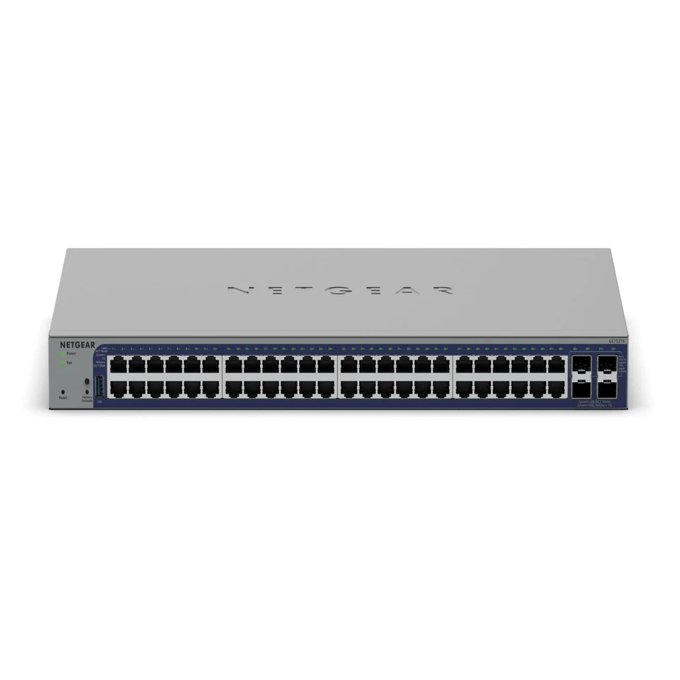 *NEW* NETGEAR GS752TX v3 48-Port Gigabit Smart Ethernet Switch - Image 1 of 1