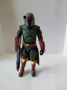 Figura de acción Disney Star Wars Power Force 10" Boba Fett Talking probada funcionando - Imagen 1 de 19