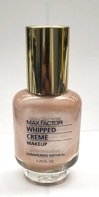 NEW Max Factor Whipped Creme Makeup-SHIMMERING NATURAL - Image 1 of 2