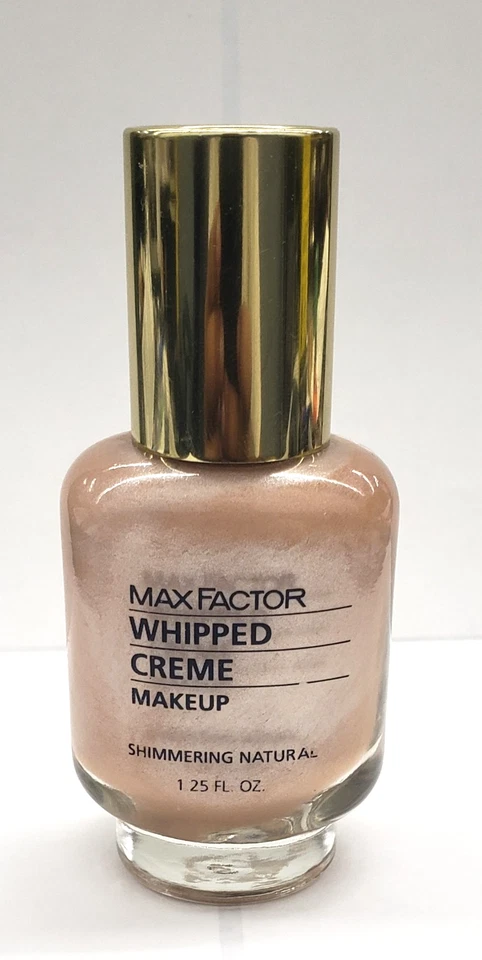 NEW Max Factor Whipped Creme Makeup-SHIMMERING NATURAL - Image 1 of 2