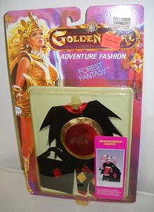 #3200 Vintage Galoob Golden Girl Dragon Queen Adventure Fashion Forest Fantasy - Picture 1 of 1