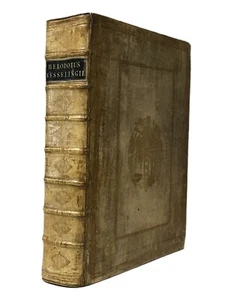 The Histories of Herodotus 1763 Monumental Vellum Folio STUNNING FINE BINDING - Picture 1 of 22