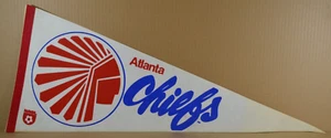 Atlanta Chiefs Soccer Team NASL 30" Pennant (A) FRS-1 - Picture 1 of 2