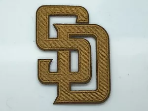 San Diego sd paters mlb ferro ricamato su patch 2x2,5"" spedizione gratuita - Foto 1 di 1