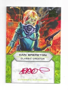 Mars Attacks Invasion Topps 2013 Classic Creator Autograph Dan Brereton - Picture 1 of 2