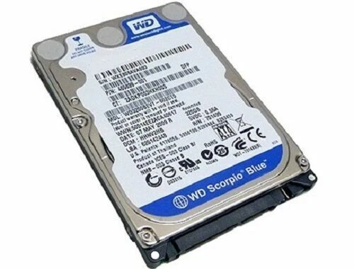Western Digital WD7500BPVT 750GB SATA II 5400RPM 8 MB Cache 2,5 Zoll Festplatte - Bild 1 von 1