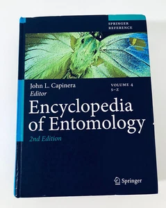 Encyclopedia of Entomology by John Capinera (English) Hardcover Free Post - Picture 1 of 7
