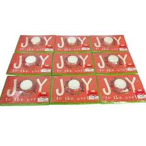 9-Pack Bath Bomb Greeting Cards Joy to the World Coconut Scent - Picture 1 of 9