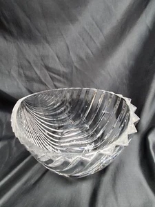E4 Villeroy Boch Lilian Platano Serving/Centerpiece Bowl Unique Shell Shape - Picture 1 of 11