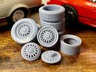1/24 3D Printed Resin 16" BBS RM Wheels with tires