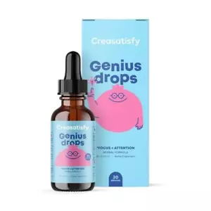 Gotas para niños GeniusDrops - Desintoxicación de zeolita para terapia de retrasos del habla 30 ml Reino Unido - Imagen 1 de 12