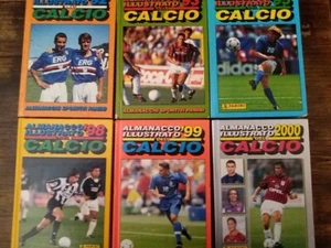 ALMANACCO ILLUSTRATO DEL CALCIO - 6 Volumi - '92-'93-'95-'98-'99-2000 - PANINI - Imagen 1 de 10