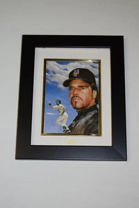 Mike Piazza Fleer Framed Photo Limited Edition 2001 Individual Numbered NY Mets - Picture 1 of 5