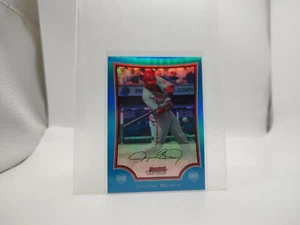 2009 Bowman Chrome Blue Refractors #75 Jayson Werth /150 - Picture 1 of 3