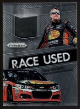 TONY STEWART NASCAR RACE USED TIRE PATCH SP 2016 PANINI PRIZM