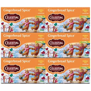 Herbal Tea, Gingerbread Spice, 18 tea bags (Pack of 6) - Picture 1 of 12