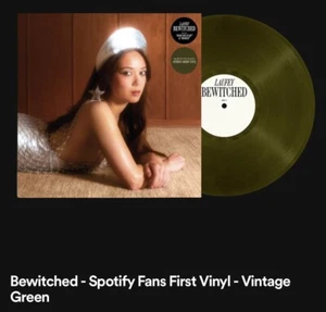 Laufey Bewitched Spotify Fans First Vintage Green Vinyl - W/ Booklet IN HAND - Picture 1 of 2