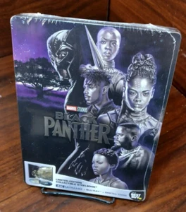 MARVEL's Black Panther 4K Collector Steelbook 2018 (4K+Blu-ray-No Digital) - Picture 1 of 12